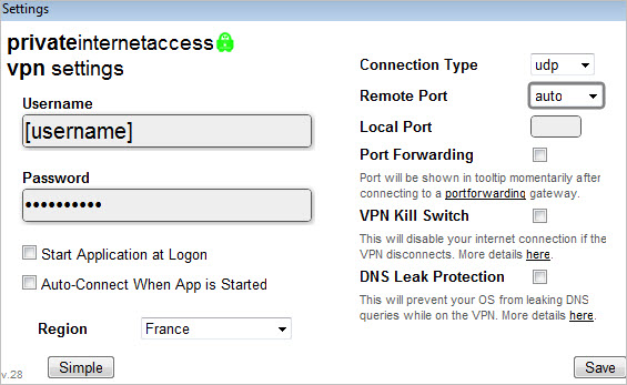 private internet access disconnects