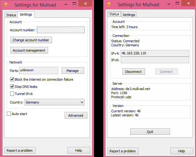 mullvad network traffic might be leaking