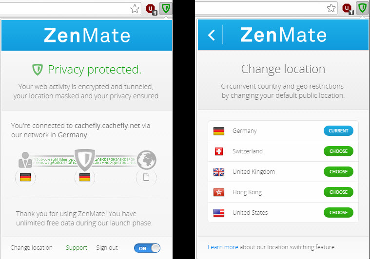 zenmate-addon