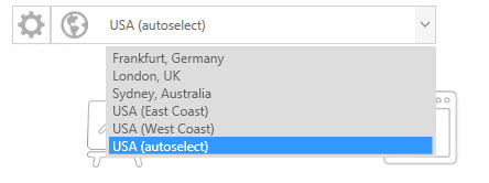 Spotflux-ServerLocations