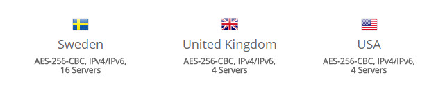 azirevpn-serverlocations